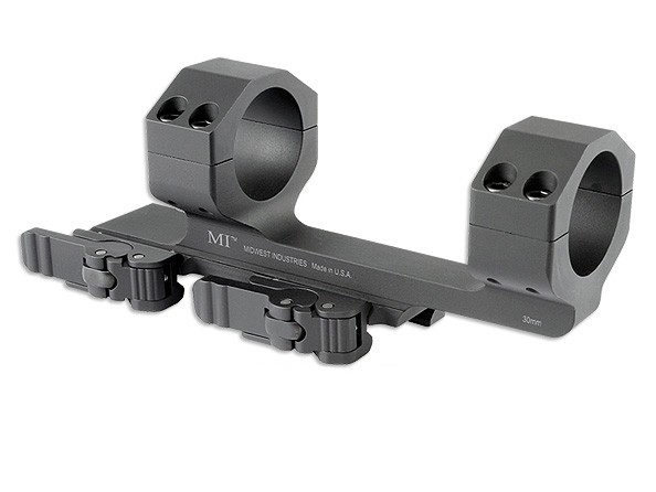 Midwest Industries 30mm Picatinny QD Scope Mount with 1.4”/ 36 mm Offset