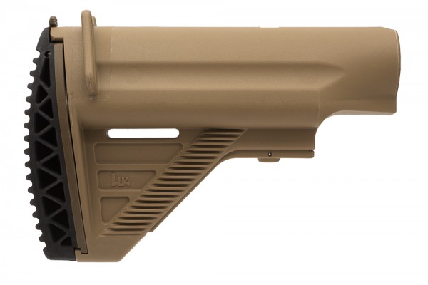 Heckler &amp; Koch Schulterstütze konvex für MR308/MR762/HK417/G28 RAL8000
